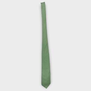 Mens Vineyard Vines Custom Collection Green Tie 100% SILK 62" Length